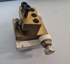 Unimat Small Lathe adjustable height toolpost