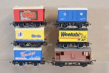 HORNBY RAKE of 6 BR GOLDEN SHRED BAXTER'S WEETABIX BIRDS GW & BRAKE WAGON om