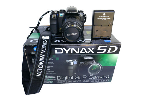 Konica minolta dynax 1mp - dynax, 5d