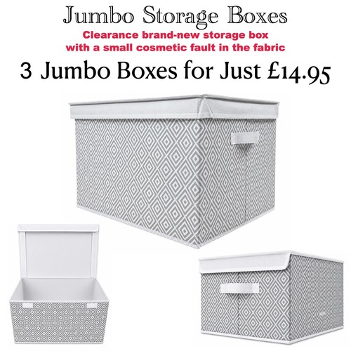 Large collapsible storage box - large,