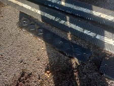 Defender 110  Sill Protectors(5 Door)  Full Length 2mm Chequer Plate Natural