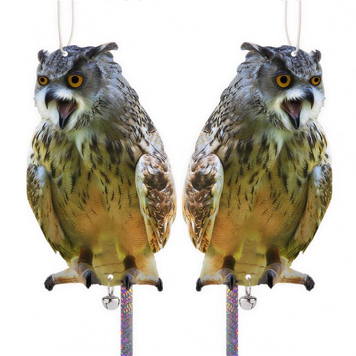 2pcs fake owl decoys - 2pcs, to