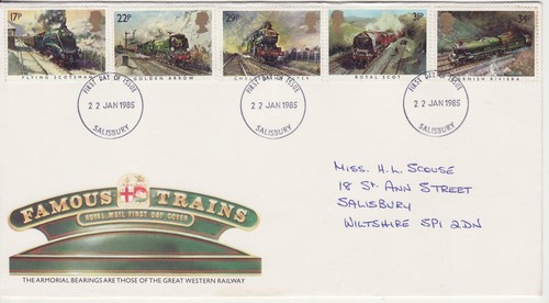 Stamps first day cover - gb,
