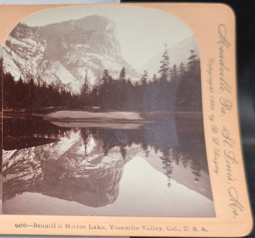 Beautiful mirror lake yosemite - lake,