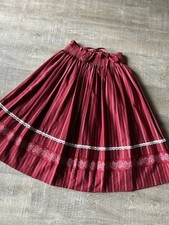 Kaletsch Trachten Skirt 36 Red