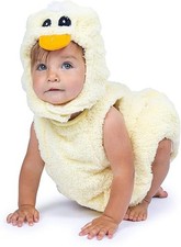 Dress Up America Baby Duck Costume , new, open , scruffy packaging , size 12-24