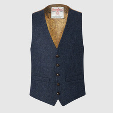 Mens Harris Tweed Waistcoat