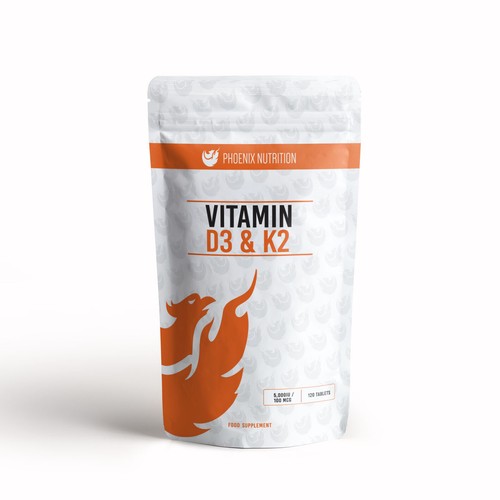 Vitamin and tablets - and, k2