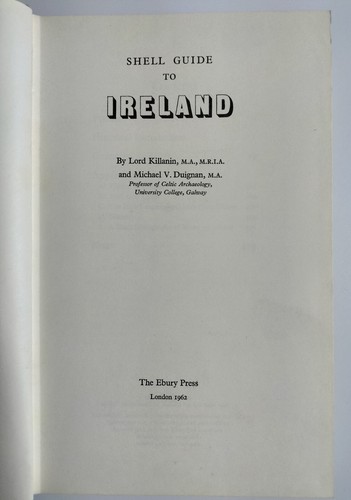 Shell guide ireland lord - guide, to