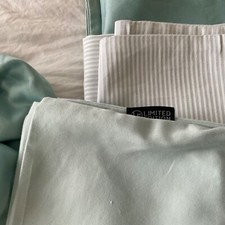 Quality sheet and pillows bundle duck egg blue