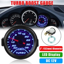 12v boost gauge 52mm led - boost,