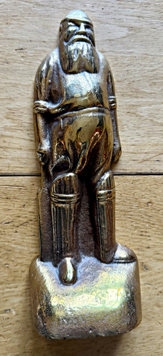 Brass door stop g grace - brass,