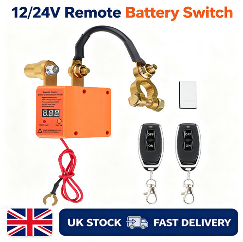 Car battery disconnect relay - disconnect,