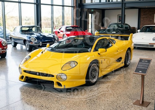 Jaguar xj220 twr print retro - jaguar,