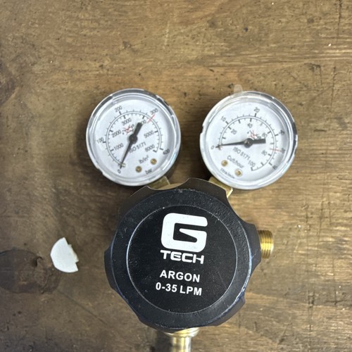 Tech argon gas regulator - argon,