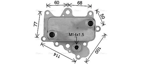 Ava oil cooler - cooler, fiat