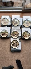 Set of 7 Wedgewood Collectors Plates - Life On The Farm. Boxed with Certificates