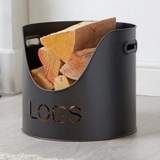 Log Bucket Fireside