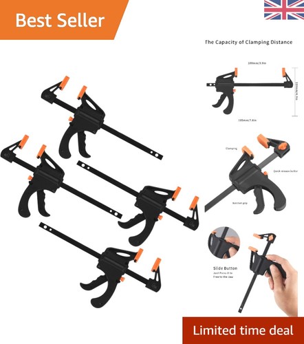 Set quick grip clamps 4 - quick,