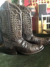 Vintage Tony Lama Men’s Cowboy Boots Size UK 9