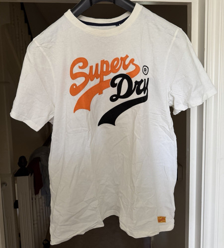 Superdry men white - superdry, logo