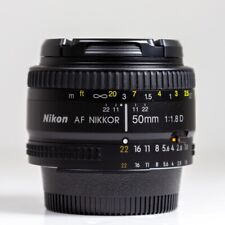 Nikon 50mm F1.8 D AF Prime Lens  - Nikon F Fit