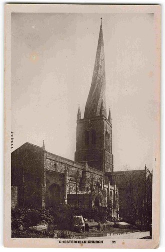 Chesterfield church crooked - chesterfield,