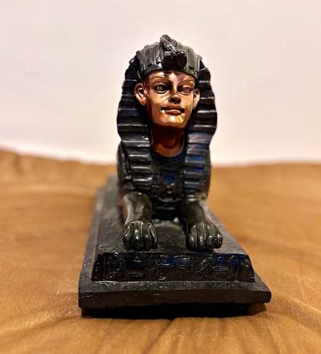 Egyptian sphinx statue - sphinx,