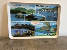 Vintage Scotish Lochs Tea Tray