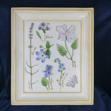 M&S wall plaque hand painted