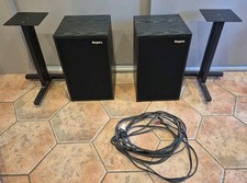 PAIR OF ROGERS LS 4A SPEAKERS WITH STANDS
