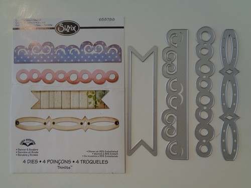 Sizzix thinlits banner - sizzix, &