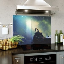 Glass Splashback Kitchen Tile