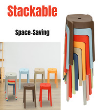 10 Pack Plastic Stackable