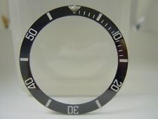 Black Ceramic Bezel Insert fit Rolex 40 Submariner Steel 114060,116610