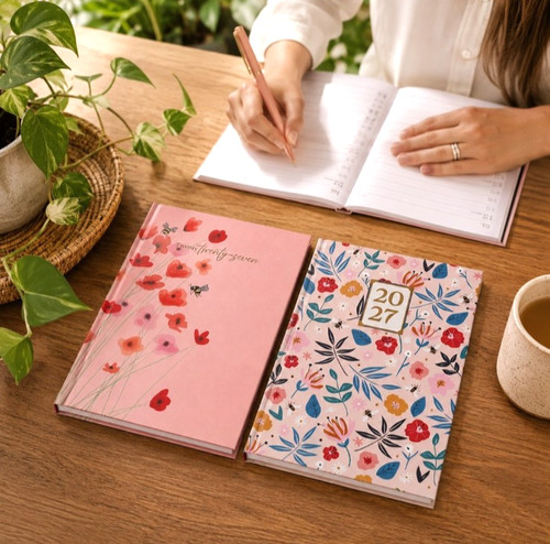2027 floral diary fully - 2027,