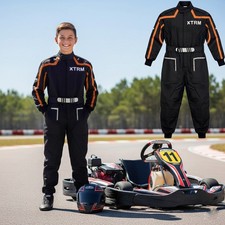 Kids Kart Suit Motocross Off Road Quad Dirt Bike Go-Kart MX Junior Race Overalls