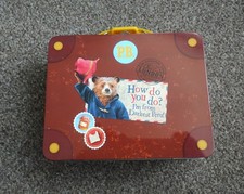Paddington Bear Movie Soft Plush Toy in Tin Suitcase