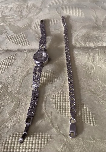 Ladies 925 silver cat - silver,