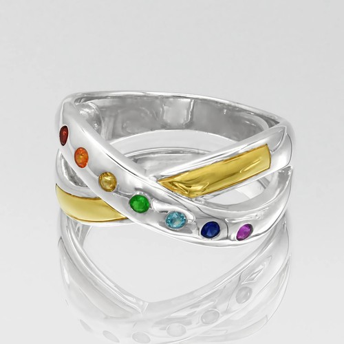 Natural gemstone chakra - natural,
