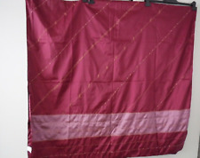 Debenhams The Fine Linens Company Burgundy/Red Silky Red Runner Throw 