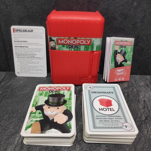 Monopoly deal shuffle card - deal,