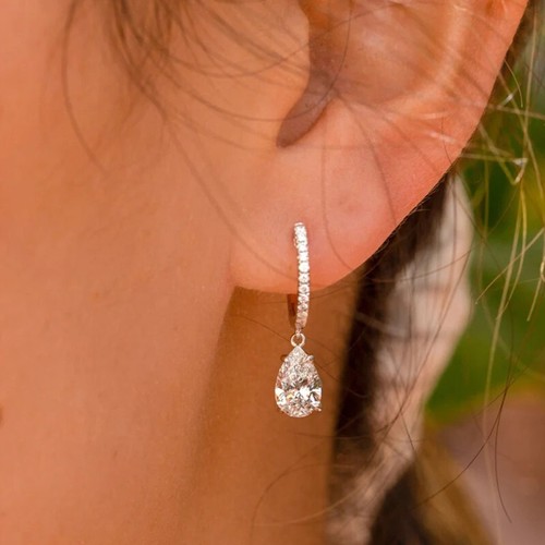 00ct pear cut diamond - 4.00ct,