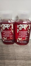 Bath & Body Works Japanese Cherry Blossom Body Wash 88mls Travel Size X 2