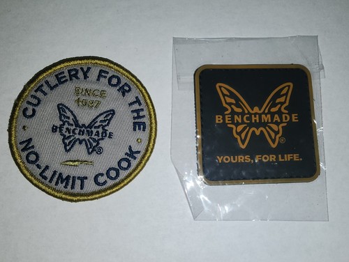 Benchmade promo patches - benchmade,