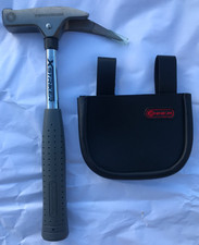 Roofers Roofing Hammer Peddinghaus X-Striker Pick/Claw Magnetic + Nail Pouch