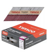 Timco 3.1 x 90mm FirmaHold Collated Clipped Head Nails Gun Nails 2200 Pack New