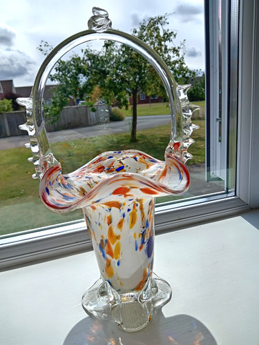 Murano hand blown - , splatter