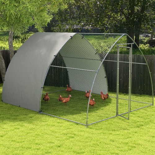 Pawhut walk chicken run - chicken, w/
