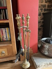 Brass Companion Set  - Antique